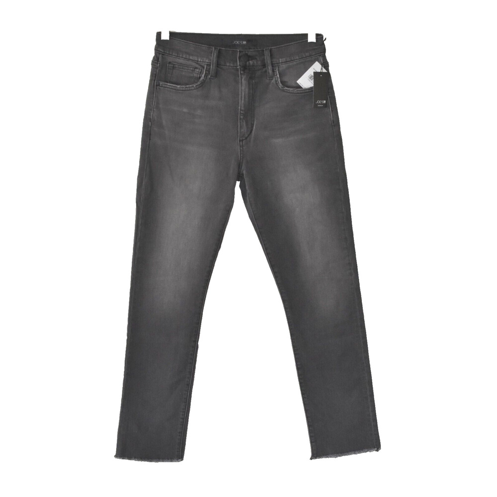 B0 NWT JOES Washed Black Mid Rise Slim Fried Leg Jeans Size 27